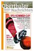 Oberthaler. Nachrichten. Wochenzeitung für Gronig, Güdesweiler, Oberthal und Steinberg-Deckenhardt. 52. Jahrgang Donnerstag, 28. Juni 2018 Nr.