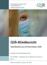 Wissenschaftliches Institut der AOK in Zusammenarbeit mit. QSR-Klinikbericht. Berichtsjahr 2014 mit Nachbeobachtung 2015