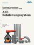 ABS Rohrleitungssystem