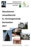Umweltbericht 2017 Evangelische Kirchengemeinde Dornstetten Aktualisierter Umweltbericht Ev. Kirchengemeinde Dornstetten 2017