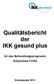 Qualitätsbericht der IKK gesund plus. für das Behandlungsprogramm IKKpromed COPD