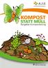 KOMPOST STATT MULL. Ratgeber Kompostierung