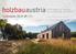 Fachmagazin für Holzbau und nachhaltige Architektur. mediadaten Offizielles Organ der Bundesinnung Holzbau. Kuvatoimisto Kuvio/ MNy Arkitekter