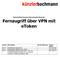 KünzlerBachmann DirectMarketing AG Fernzugriff über VPN mit etoken
