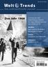 Das Jahr Das außenpolitische Journal. Der Kairós von 1968 Initialzündung in Nanterre Der Prager Frühling & sein Ende Neue Rechte und 68