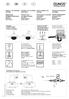 Operation and assembly instructions
