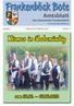 Amtsblatt der Gemeinde Frankenblick.   Jahrgang 1 Freitag, den 28. September 2012 Nummer 11. Kirmes in Rabenäußig