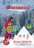 Winter 2018/19. Schweizer Ski- und Snowboardschule Sörenberg. +41 (0) S. 18