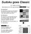 Sudoku goes Classic. Spielmaterial und die gemeinsame DOMINARI - Regel. für 2 Spieler ab 8 Jahren
