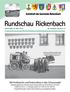 ) 0 / )2/3 / Exkursion zur Abwasserreinigungsanlage. Amtsblatt der Gemeinde Rickenbach. Mit Postkutsche und Postomnibus in den Schwarzwald