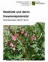 Neobiota und deren Invasionspotenzial. Schriftenreihe, Heft 37/2012