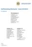 Staffeleinteilung (Nachwuchs) - Saison 2013/2014 A-Junioren