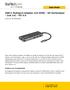 USB-C Multiport Adapter mit HDMI - SD Kartenleser - 2xA 1xC - PD 3.0