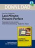 DOWNLOAD. Last Minute: Present Perfect. Materialien für die schnelle Unterrichtsvorbereitung Englisch 6. Klasse. Downloadauszug aus dem Originaltitel: