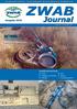 ZWAB. Journal.   Ausgabe Inhaltsverzeichnis. Kundenzeitschrift des Zweckverbandes Wasser/Abwasser Boddenküste