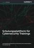 Schulungsplattform für Cybersecurity Trainings
