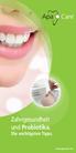 Zahngesundheit und Probiotika. Die wichtigsten Tipps.