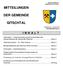 I N H A L T. Information Zusammensetzung der Ausschüsse des Gemeinderates der Gemeinde Gitschtal... Seite 2