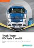 Bremsenprüfung. Truck Tester BD Serie 7 und 8. BEISSBARTH-BREMSENPRÜFSTÄNDE FÜR LKW BD 7xxx UND 8xxx MESSBAR BESSER 1