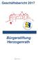Geschäftsbericht 2017 Bürgerstiftung Herzogenrath