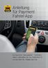 Anleitung für Payment Fahrer-App