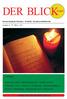Kirchenzeitung für Obernjesa - Dramfeld - Atzenhausen/Dahlenrode. Ausgabe 65 Winter 2013 THEMEN