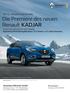 Die Premiere des neuen Renault KADJAR