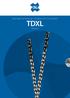 TDXL. Extra langer Hochleistungs - HSS Bohrer 10 D, 15 D und 20 D. Volume 5