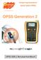 Orange Programmierbares. Sensor Sytem (OPSS)   OPSS Generation 2. OPSS GEN.2 Benutzerhandbuch