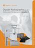 Digitale Radiographie mit dem Deckenstativ-Röntgensystem Amadeo C