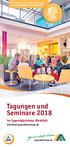 Tagungen und Seminare im Jugendgästehaus Bielefeld. bielefeld.jugendherberge.de
