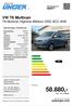 58.880,inkl. 19 % Mwst. VW T6 Multivan T6 Multivan Highline 4Motion DSG ACC AHK. autounger.com. Preis: