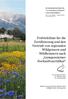 Prüfrichtlinie für die Zertifizierung und den Vertrieb von regionalen Wildgräsern und Wildkräutern nach Gumpensteiner Herkunftszertifikat