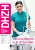 DHZH. Risikopatienten in der Prophylaxe. LZK und KZV Hessen. Magazin für Zahnmedizinische Fachangestellte in Hessen.