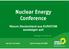 Nuclear Energy Conference
