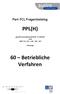 PPL(H) 60 Betriebliche Verfahren