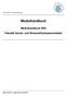 Otto-Friedrich Universität Bamberg. Modulhandbuch. Modulhandbuch EES Fakultät Sozial- und Wirtschaftswissenschaften