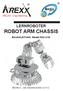 LERNROBOTER ROBOT ARM CHASSIS
