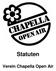Statuten Verein Chapella Open Air