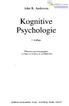John R. Anderson. Kognitive. Psychologie. 2. Auflage. Übersetzt und herausgegeben von Joachim Grabowski und Ralf Graf