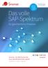 Das volle SAP-Spektrum