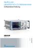 R&S FS-K83 cdma2000/1xev DV Mobilstationstest Softwarebeschreibung