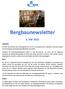 Bergbaunewsletter 6. KW 2015