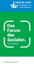 Das Forum des Sozialen. Seit 140 Jahren. deutscher-verein.de