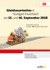 Gleisbauarbeiten in Stuttgart-Feuerbach am 15. und 16. September 2018