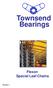 Townsend Bearings. Flexon Special Leaf Chains. Revision 1