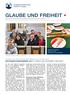 GLAUBE UND FREIHEIT Zeitschrift der Gemeinde der Evangelisch Reformierten Kirche zu Leipzig Nr