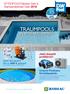 Traumpools. STYROPOOL -Becken-Sets & Stahlwandbecken-Sets Jetzt doppelt profitieren! Unsere Poolcare Vorteilspakete