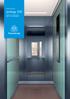 Elevator Technology. synergy 200. Komfort und Performance für Wohn- und Geschäftsobjekte.