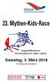 SKICLUB IBERGEREGG RICKENBACH. 23. Mythen-Kids-Race. Samstag, 3. März Handgruobi/Zwäcken. Jugendskirennen